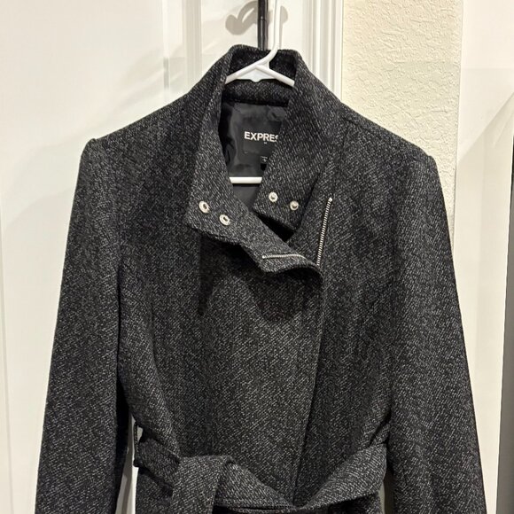 Express Jackets & Blazers - Express Women's Wool Winter Jacket Size Large - Excellent Condition